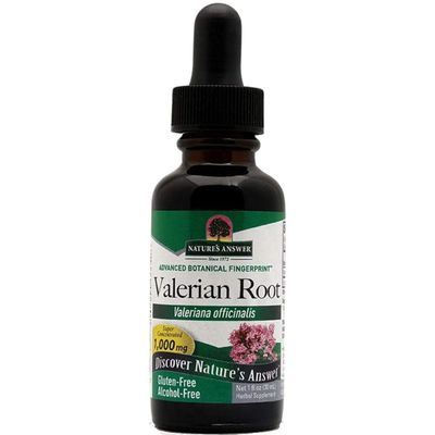 Nature's Answer Valerian Root Alcohol Free, 1 Ounces Each (Value Pack of 4)