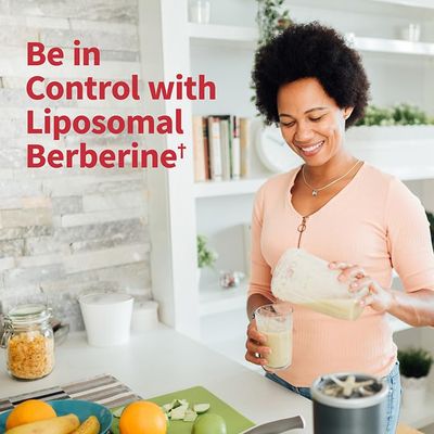 Garden of Life Liposomal Berberine and Chromium Picolinate for Already Healthy Blood Sugar, Glucose Metabolism and Cholesterol-Probiotics for Easy Digestion-Non GMO, Gluten Free, Kosher, 30 Servings