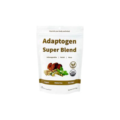 Cherie Sweet Heart Adaptogen Super Blend, USDA Organic, Maca + Reishi + Ashwagandha, 6 Ounce Bag, Non-GMO, Vegan, Gluten Free