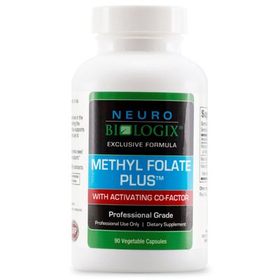 Methyl Folate Plus - Advanced Blend of L-5-Methylfolate, Folinic Acid &amp; B Vitamins for Methylation Support - Methylfolate Supplement for Neurological &amp; Immune Function Support