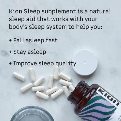Kion Sleep | Fall Asleep Fast, Stay Asleep &amp; Improve Sleep Quality | Amino Acid Powered Sleep Support | 30 Servings