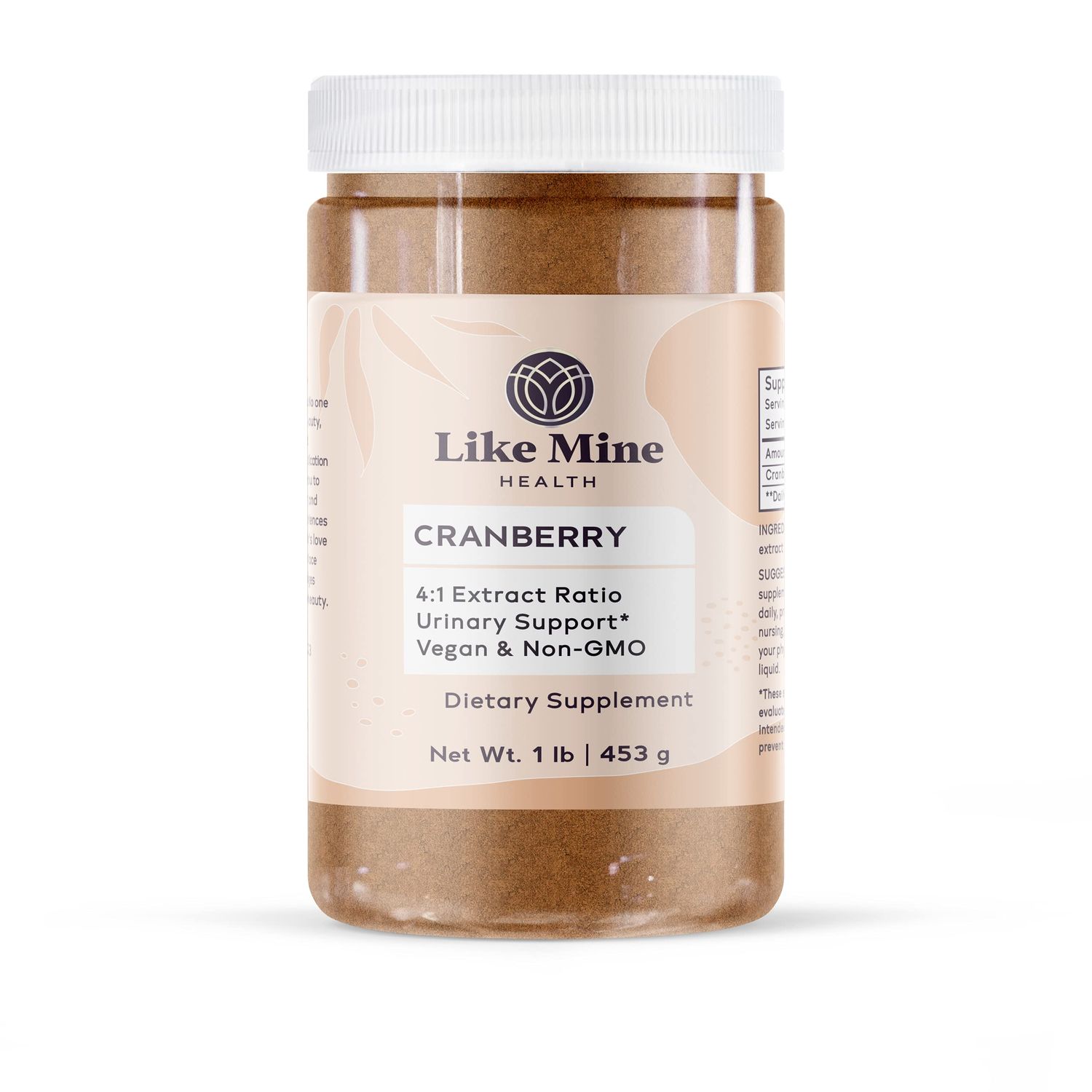 Like Mine Cranberry Extract Powder (1 lb) Vegan &amp; Non-GMO, 4:1 Extract Ratio