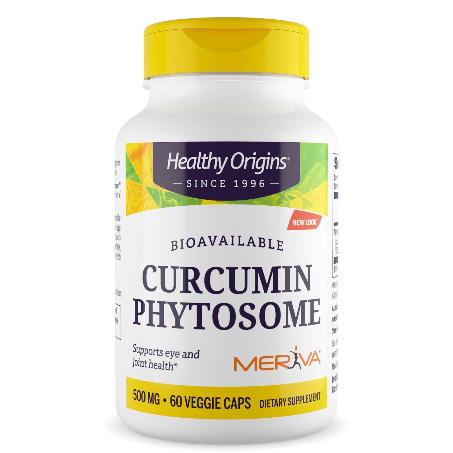 Healthy Origins Curcumin Phytosome (Featuring Meriva SF) 500 mg, 60 Veggie Caps
