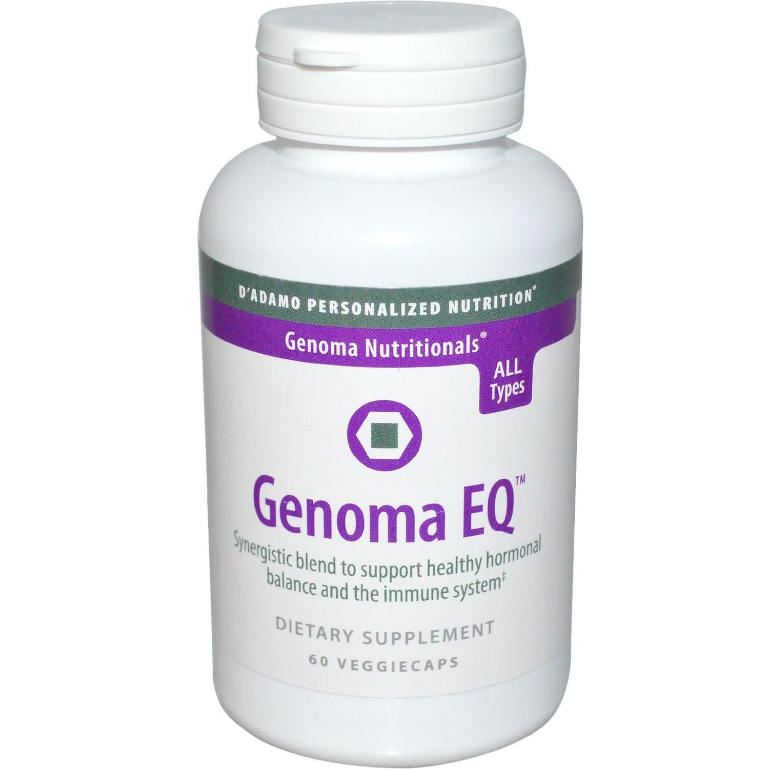 D&#39;Adamo Personalized Nutrition - Genoma EQ 60 vcaps