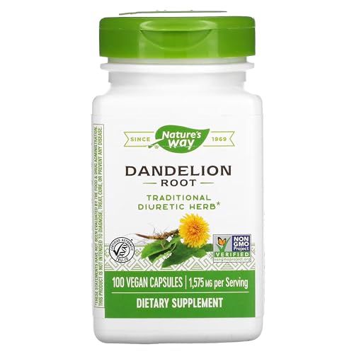 Nature&#39;s way Dandelion Root - 100 Count