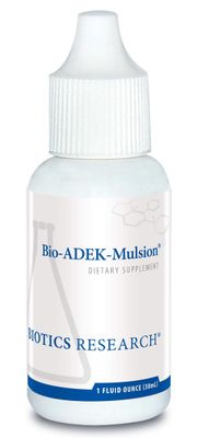 Biotics Research Bio ADEK Mulsion - Emulsified Formula, Improved Bioavailability, Supports Healthy Immune Responses, Bone Health, Eye Health, Cardiovascular Health, 1 fl oz