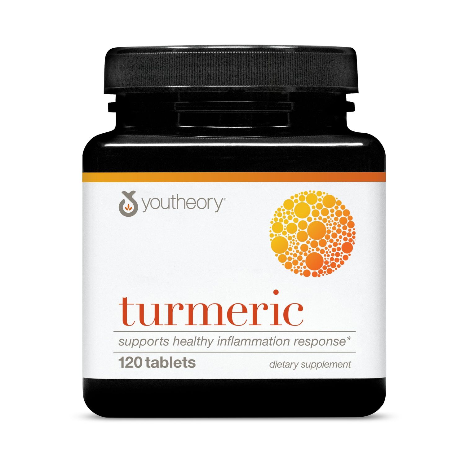 Youtheory Turmeric Advanced - 450 mg Turmeric Supplement - with 15 mg Black Pepper &amp; 300 mg Olive Leaf Extract - Curcumin Joint Support* - Soy, Dairy &amp; Gluten Free - 120 Vegetarian Tablets