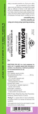 Solgar Boswellia Resin Extract, 60 Vegetable Capsules - Supports Joint Comfort &amp; Digestive Health - Standardized Full Potency (SFP) - Non-GMO, Vegan, Gluten Free, Dairy Free, Kosher - 60 Servings