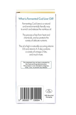 ARMORICA Fermented Cod Liver Oil - Cold Processed, Lacto-Fermented &amp; Raw Cod Liver Oil - Made Exclusively with Atlantic Cod (Sicilian Lemon (Organic), 200ml (6.67Fl oz))