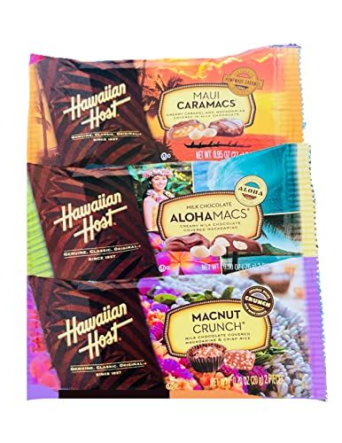 Hawaiian Host Island Trio Chocolate &amp; Macadamia Pack