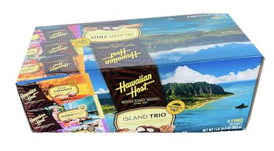Hawaiian Host Island Trio Chocolate &amp; Macadamia Pack