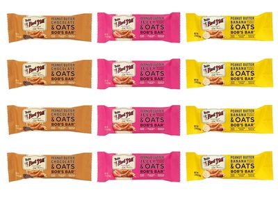 Bobs Red Mill | Bobs Bar Variety Pack | Peanut Butter Jelly, Banana, &amp; Chocolate | GLUTEN-FREE | NON-GMO | PACK OF ***12***