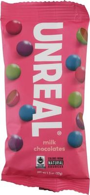 Unreal, Milk Chocolate Gems, 1.3 Oz