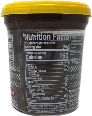 Galil Hashachar Spread | Vegan Chocolate Spread Nut-Free, Kosher Cocoa Spread - Made in Israel, Kosher, Parve | 16 oz