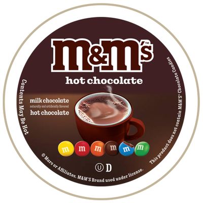Milk Chocolate Single Serve M&amp;M Hot Cocoa Pods, 18 Count