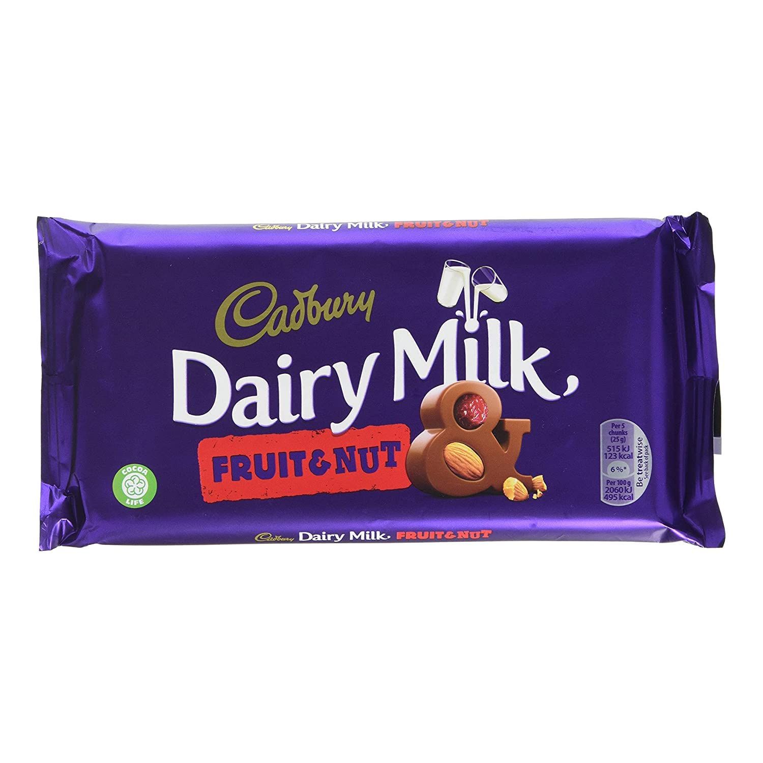 Cadbury Dairy Milk Fruit &amp; Nut 180G