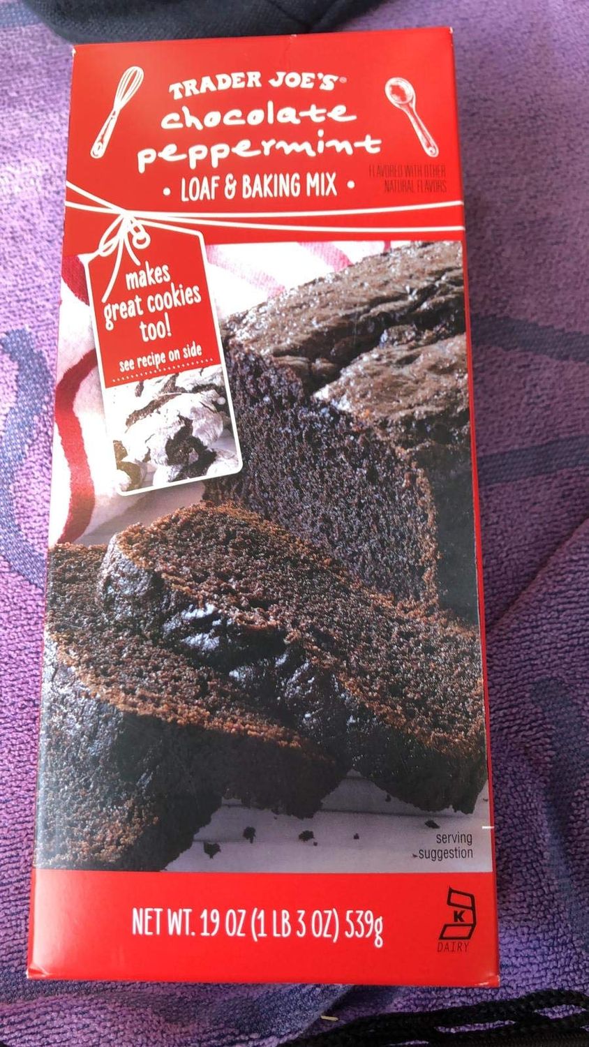 Trader Joe&#39;s Chocolate Peppermint Loaf &amp; Baking Mix - Pack of 2