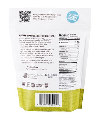 BeeFree Warrior Mix Gluten Free Granola - Chunky Granola Bites | Paleo Granola, Low Carb, Grain Free, Preservative Free, Oat Free | Low Calorie Snacks | Clays Chocolate Buzz, 9 Oz Bag