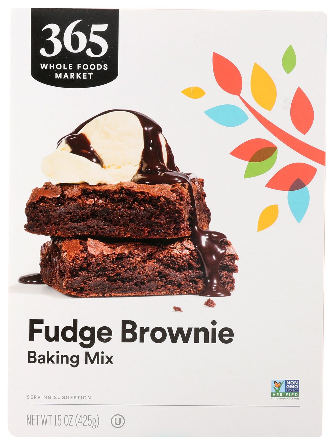 365 by Whole Foods Market, Chocolate Fudge Brownie Mix, 15 Ounce