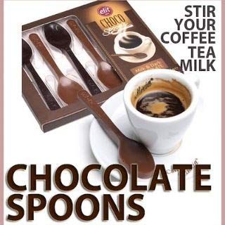 Elit Choco spoons Milk and Dark chocolate (6 spoons) (3 PACKS)