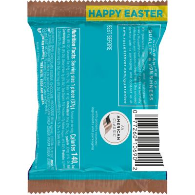 Russell Stover Easter Marshmallow Dark Chocolate Easter Egg, 1.3 oz each (Pack of 18)