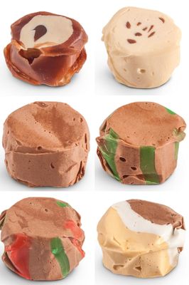 Taffy Shop Chocolate Lovers Mix Salt Water Taffy - Small Batch Salt Water Taffies Made in the USA - Super Soft, and Sweet - Guaranteed Fresh - Gluten-Free, Soy-Free, Peanut-Free - Party (80oz) Bag
