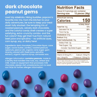 UNREAL Complete Variety Pack (6 Bag Sampler) | Less Sugar, Fair Trade, Non-GMO Ingredients with no Corn Syrup or Sugar Alcohols, No Soy