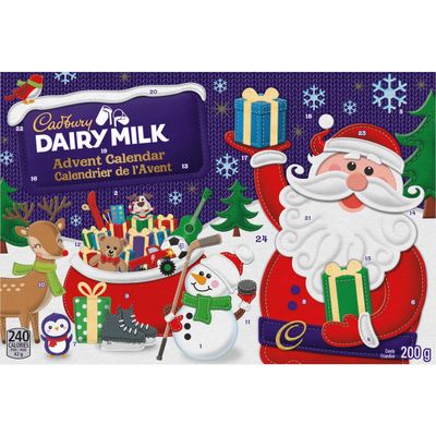 Cadbury Dairy Milk Advent Calendar, 200g