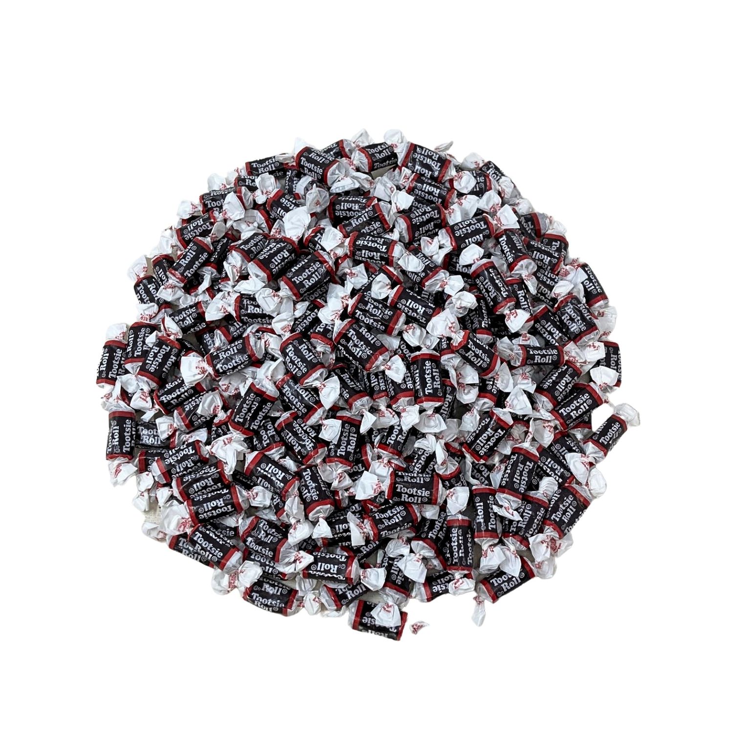 Tootsie Roll Midgees Chewy Taffy Candy Bulk Pack 3.5-Lbs- Tootsie Chocolate Midgees, Individually Wrapped Party Candy (56-Oz)