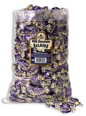 WALKERS NONSUCH TOFFEE Walker&#39;s Nonsuch Chocolate Eclairs 500g