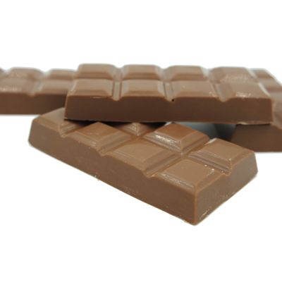 Philadelphia Candies Break-Up Block for Baking / Melting, Sugar Free Milk Chocolate Flavored Coating 1 pound (2-Ounce Bars, Pack of 8)