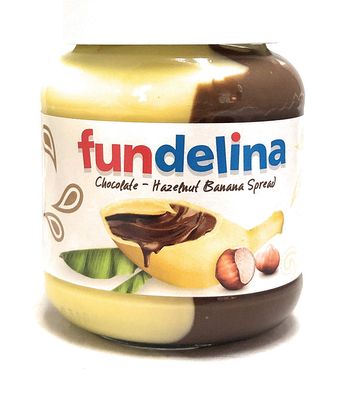 Fundelina Chocolate Hazelnut Banana Spread 13 oz