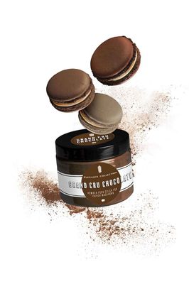 Pastry Chef&#39;s Boutique Elegance Collection Macaron Powder Color for French Macarons - Grand Cru Chocolate - 50 gr