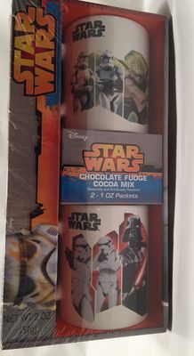 Star Wars Chocolate Fudge Cocoa Mix White Gift Set