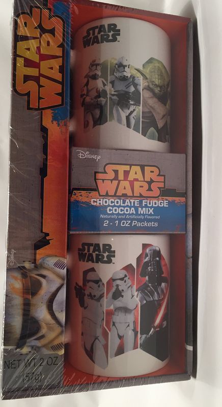 Star Wars Chocolate Fudge Cocoa Mix White Gift Set