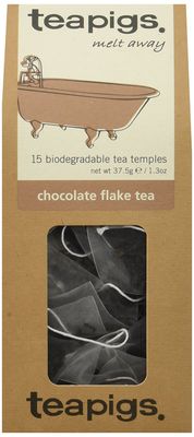 Teapigs Chocolate Flake Herbal Tea Bags Made With Whole Leaves (6 Packs of 15 Tea bags)