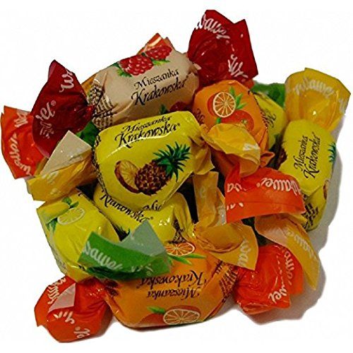 Mieszanka (Mieszkanka) Krakowska/Wawel Chocolate Covered Jelly Candy 1Lb (16oz)