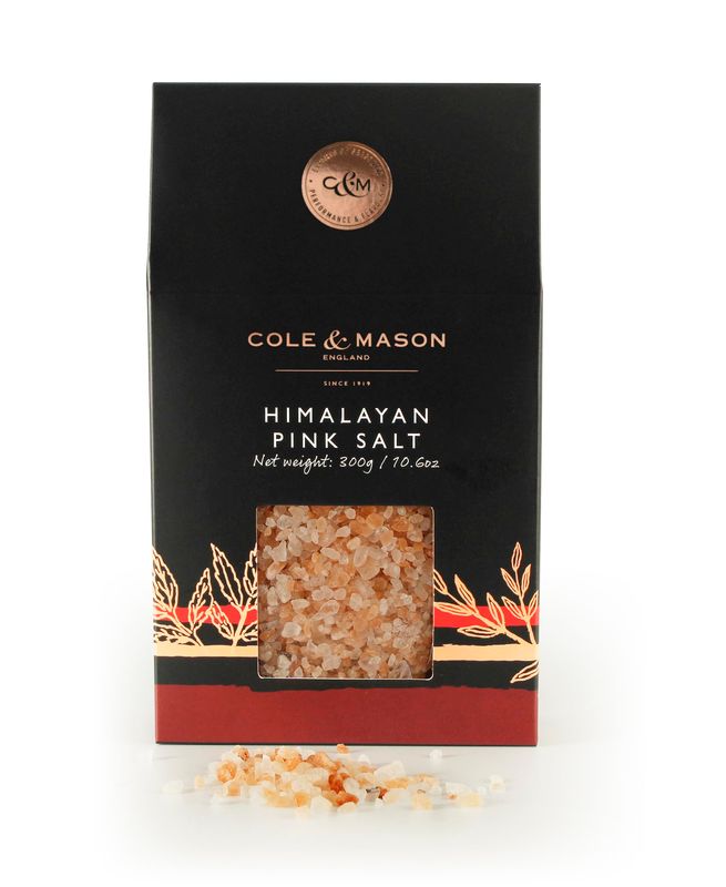 Cole &amp; Mason HFSP171 Premium Himalayan Pink Salt Box Refill 10.6oz
