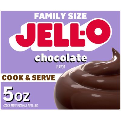 Jell-O Cook &amp; Serve Chocolate Pudding &amp; Pie Filling Mix (24 ct Pack, 5 oz Boxes)