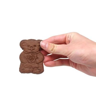 MJM SuperBear Chocolate and Vanilla Graham Combo Pack - Case of 25 Chocolate/25 Vanilla | Delicious Snack for All Ages | Wholesome and Crunchy | Perfect for Parties and Snacking On-the-Go