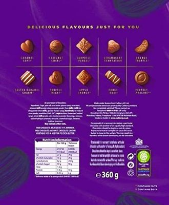 Cadbury Milk Tray Chocolate Assortment 360g