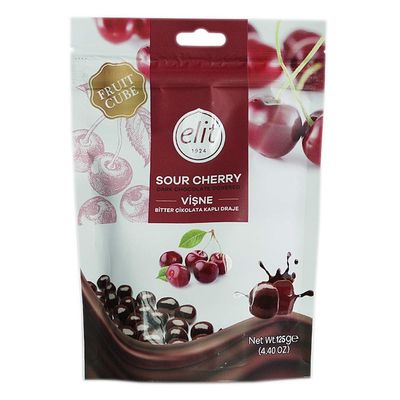 Elit Dark Chocolate Covered Raisin , Hazelnut , Orange, Almond, Sour Cherry Mix -5 Pack