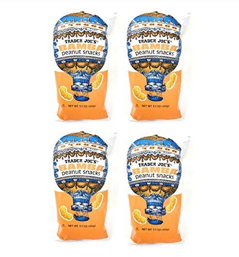 Trader Joe&#39;s Bamba Peanut Snacks (4 Pack, Total of 400g)