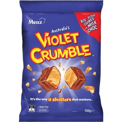 Violet Crumble Bites 150g - Original - Made in Australia - Gluten Free