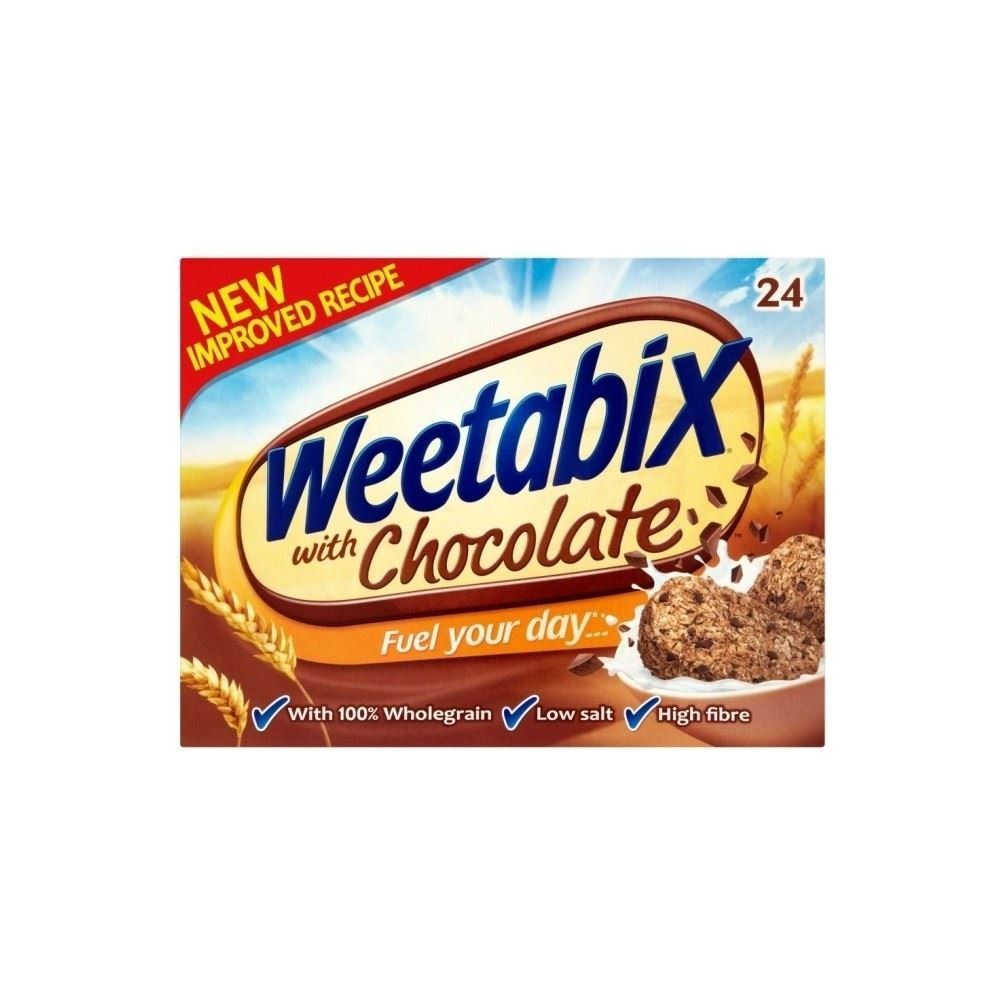 Weetabix Chocolate (24 per pack - 540g) - Pack of 2