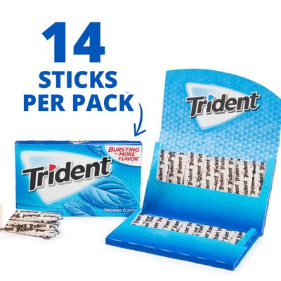 Trident, Original, 14-ct