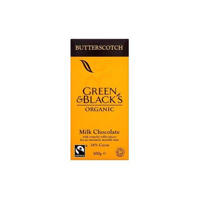 Green &amp; Black&#39;s - Butterscotch Chocolate - 100g