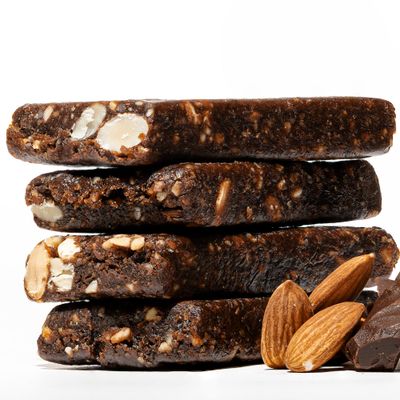 JONESBAR (Dark Chocolate Almond, (12 Count (Pack of 1)), USDA Organic Fruit &amp; Nut Bar, Non-GMO, Kosher, Vegan, Gluten Free, Simple Snack Bar