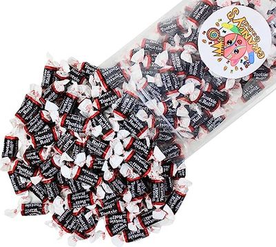 Mini Tootsie Roll Chews, Individually Wrapped, Bulk Candy, Chocolate (5 pounds)