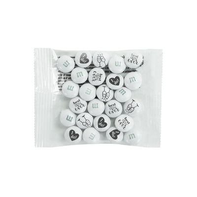 M&amp;M&#39;S Milk Chocolate Wedding Candy Favors (20 pack), Perfect for Wedding Reception Favor, Bridal Favors, Rehersal Dinner and Wedding Table Dcor